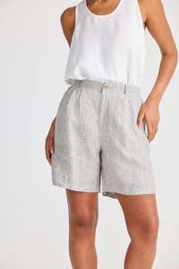 Shanty Mandalay Short Charcoal Fleck