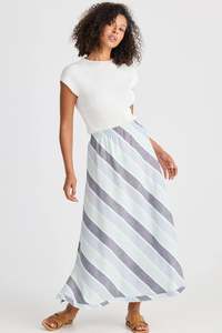 Shanty Sicily Skirt Tulip Stripe