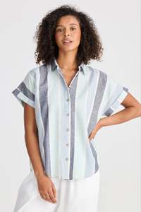 Clothing: Shanty Dune Shirt Tulip Stripe