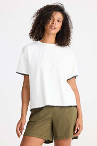 Shanty Sicily Tee White