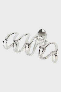 Eb & Ive Ivy Hair Claw Silver Organic