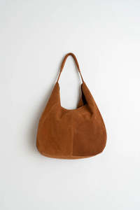 Indi & Cold RH730 Suede Bag Tabaco