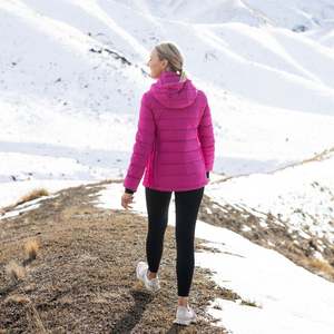 Jackets Coats: Moke Lucy 90/10 Packable Down Jacket Rose Violet