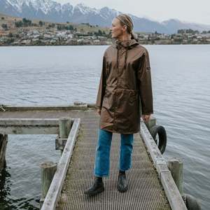 Moke Charlie Raincoat Antique Gold