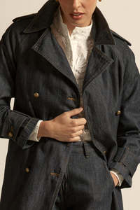 Jackets Coats: Zoe Kratzmann Alpine Coat Dark Denim