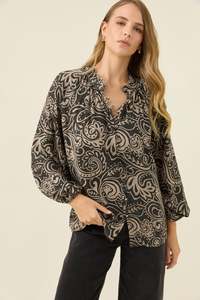 Isle Of Mine: Isle of Mine Grace Blouse Paisley