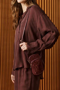 Eb & Ive Callista Shirt Mahogany