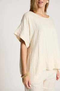 Tops: Eb & Ive Bajau Top Dune - One Size