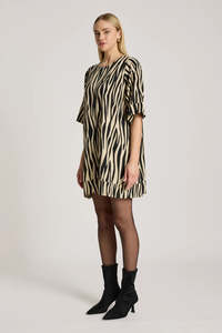 Eb & Ive Bajau Tunic Dress Savanna