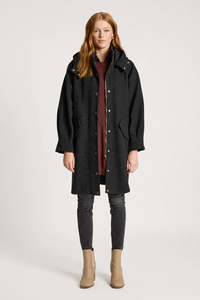 Eb & Ive Sable Hood Jacket Char