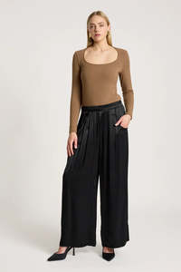 Pants Shorts: Eb & Ive San Pant Black