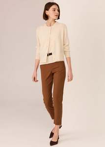 Pol Delta Cigarette Pant Toffee