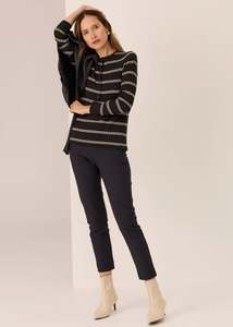 Pants Shorts: Pol Delta Cigarette Pant Black