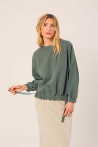 Indi Cold: Indi & Cold ES350 Cotton Fleece Sweater Antracita