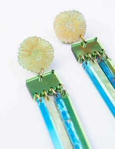 Hagen + Co Earrings Goddess Ocean