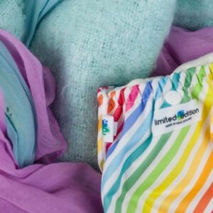 OSFM (One Size Fits Most): OSFM Wool Pocket – Mint with White Snaps