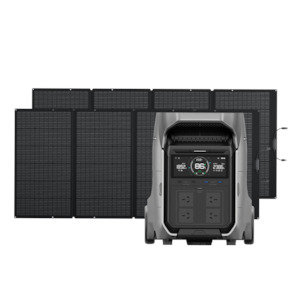EcoFlow Delta Pro 3 + 400W Solar Panel*2