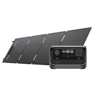 Ecoflow Portable Power Station: EcoFlow RIVER 3 Plus+ 60W Solar Panel Type-C
