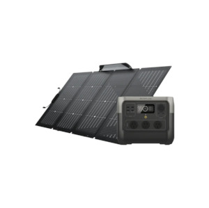 Ecoflow River Series Solar Generators: EcoFlow RIVER 2 Pro power station + 160W Solar Panel Bi-facial
