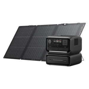 EcoFlow RIVER 3 Max + 160W Lightweight Portable Solar Panel