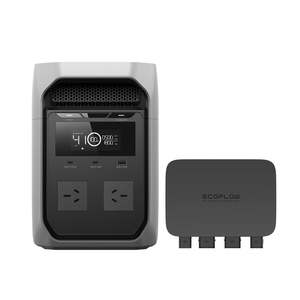 Ecoflow Portable Power Station: EcoFlow DELTA 3 Classic+500W Alternator Charger