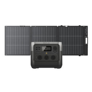 River Series Power Supply Combo: EcoFlow RIVER 2 Pro power station + 160W Lightweight Portable Solar Panel