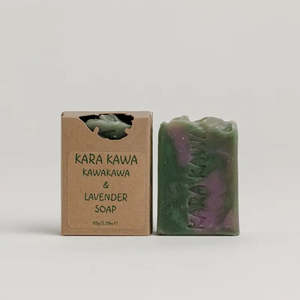 Pure Bliss Handmade All Natural Body Soap Bar Collection: Kawakawa & Lavender Soap