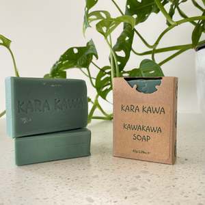 Pure Bliss Handmade All Natural Body Soap Bar Collection: Kawakawa Soap