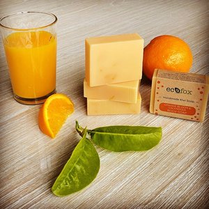 Pure Bliss Handmade All Natural Body Soap Bar Collection: Orange Bloom and Calendula Body Soap