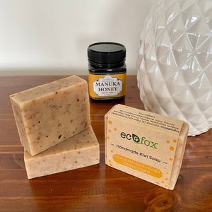 Pure Bliss Handmade All Natural Body Soap Bar Collection: Milk and Manuka Honey Body Soap