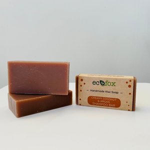 Eco Conscious Shampoo And Conditioner Bars: Creamy Coconut and Argan Shampoo Bar