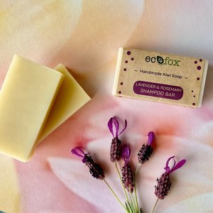 Eco Conscious Shampoo And Conditioner Bars: Lavender and Rosemary Shampoo Bar