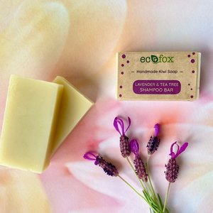 Eco Conscious Shampoo And Conditioner Bars: Lavender and Tea Tree Shampoo Bar