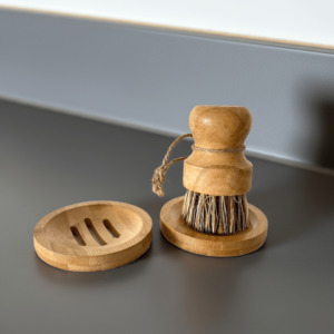 Kitchen Brush and Base Set