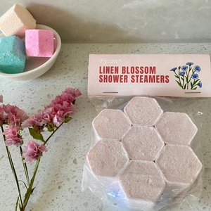 Shower Steamers Enjoy Aromatic Showers: Shower Steamers - Linen Blossom