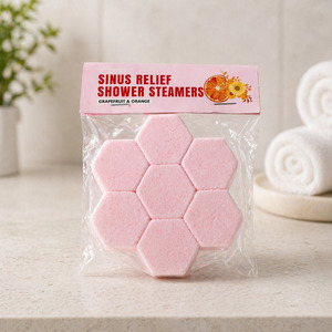 Shower Steamers Enjoy Aromatic Showers: Shower Steamers - Sinus Relief Grapefruit & Orange