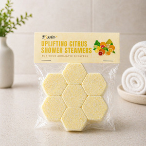 Shower Steamers Enjoy Aromatic Showers: Shower Steamers - Uplifting Citrus