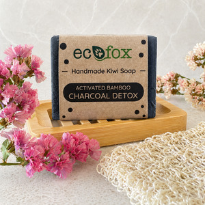 Natural Facial Soap Bars: Charcoal Detox - a deep cleansing facial soap bar