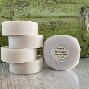 Luxurious Cedarwood and Lime Shaving Bar