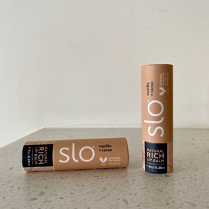 Natural Organic Lip Balms: Natural Lip Balm - Vanilla + Cacao