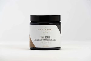 CUTTHROAT Peppermint Face Scrub with Activated Charcoal