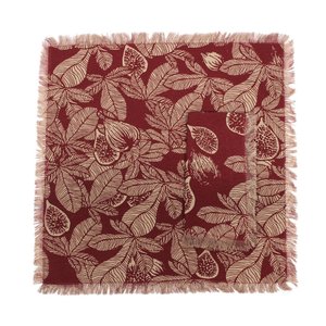 Fig Napkin - Ruby