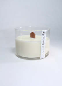 Wooden Wicks: Pohutukawa - Medium Wooden Wick Candle