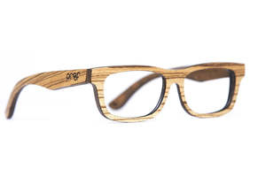 All Eyewear 1: Proof Loom Wood Zebra Prescription