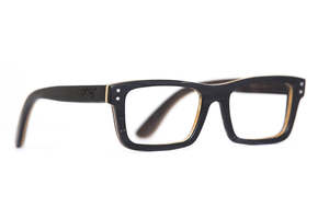 All Eyewear 1: Proof Boise Wood Black Maple Prescription
