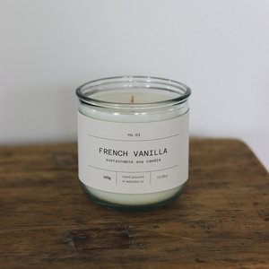 French Vanilla Soy Candle Online Ecológica candle co