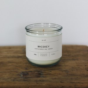 Whiskey Scented Soy Candle Online Ecológica candle co