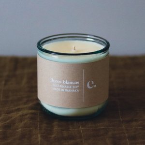 Flores Blancas Soy Candle Online Ecológica candle co