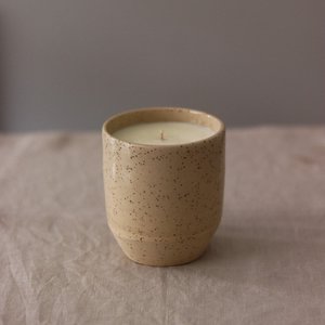 Products: Tierra Crema Ceramic Candle Online Ecológica candle co
