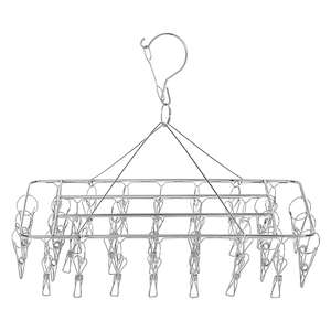 Silver Stainless Peg Hanger (100% Rust Proof)